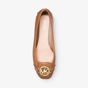 Michael Kors Fulton Moc Flats - Brown Tan Camel